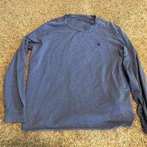 Ralph Lauren Polo XL Blue Long Sleeve Shirt